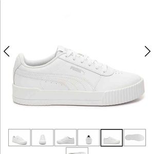 WHITE PUMA SNEAKERS